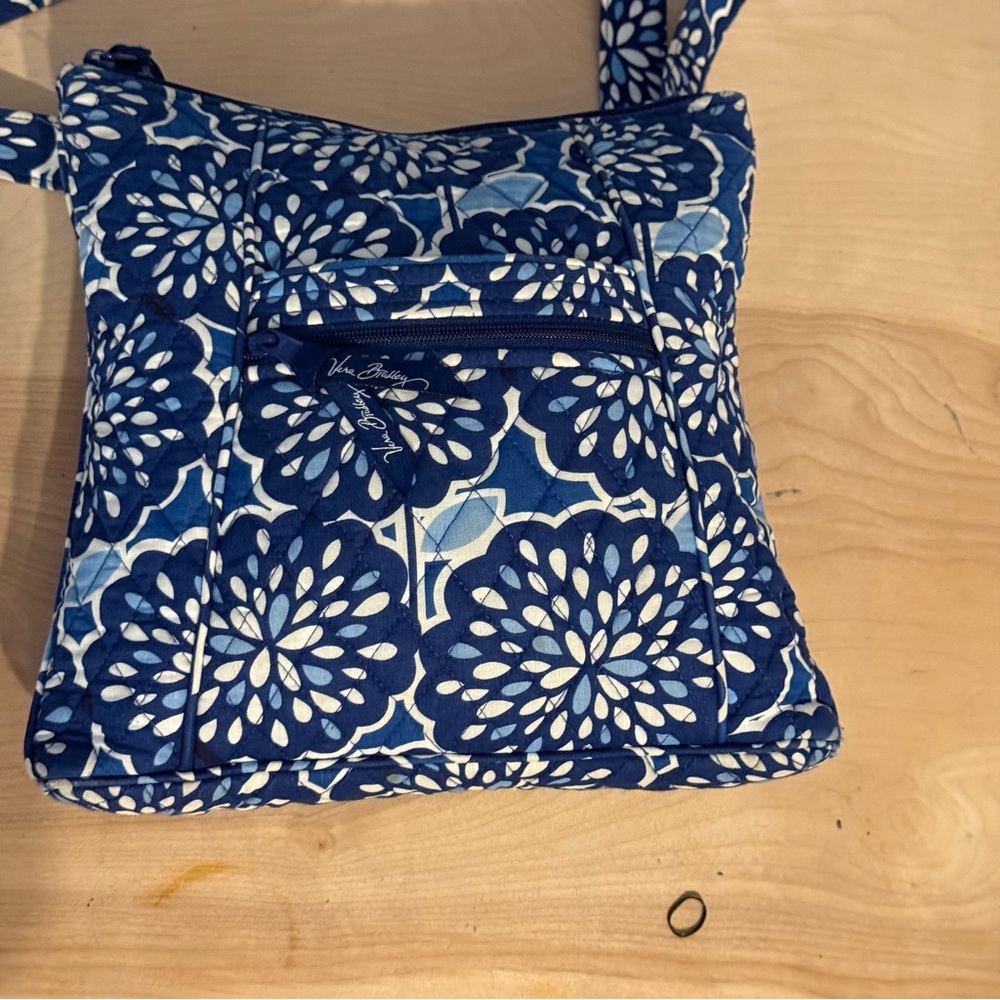 Vera Bradley Blue Floral Crossbody Bag